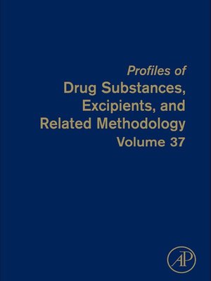 cover image of Profiles of Drug Substances, Excipients and Related Methodology